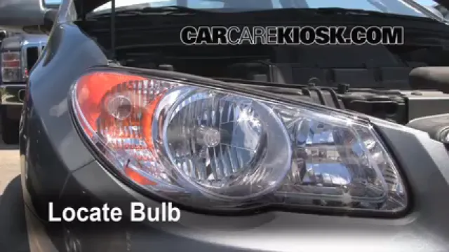 2010 Hyundai Elantra GLS 2.0L 4 Cyl. Éclairage Feu de jour (remplacer l'ampoule)